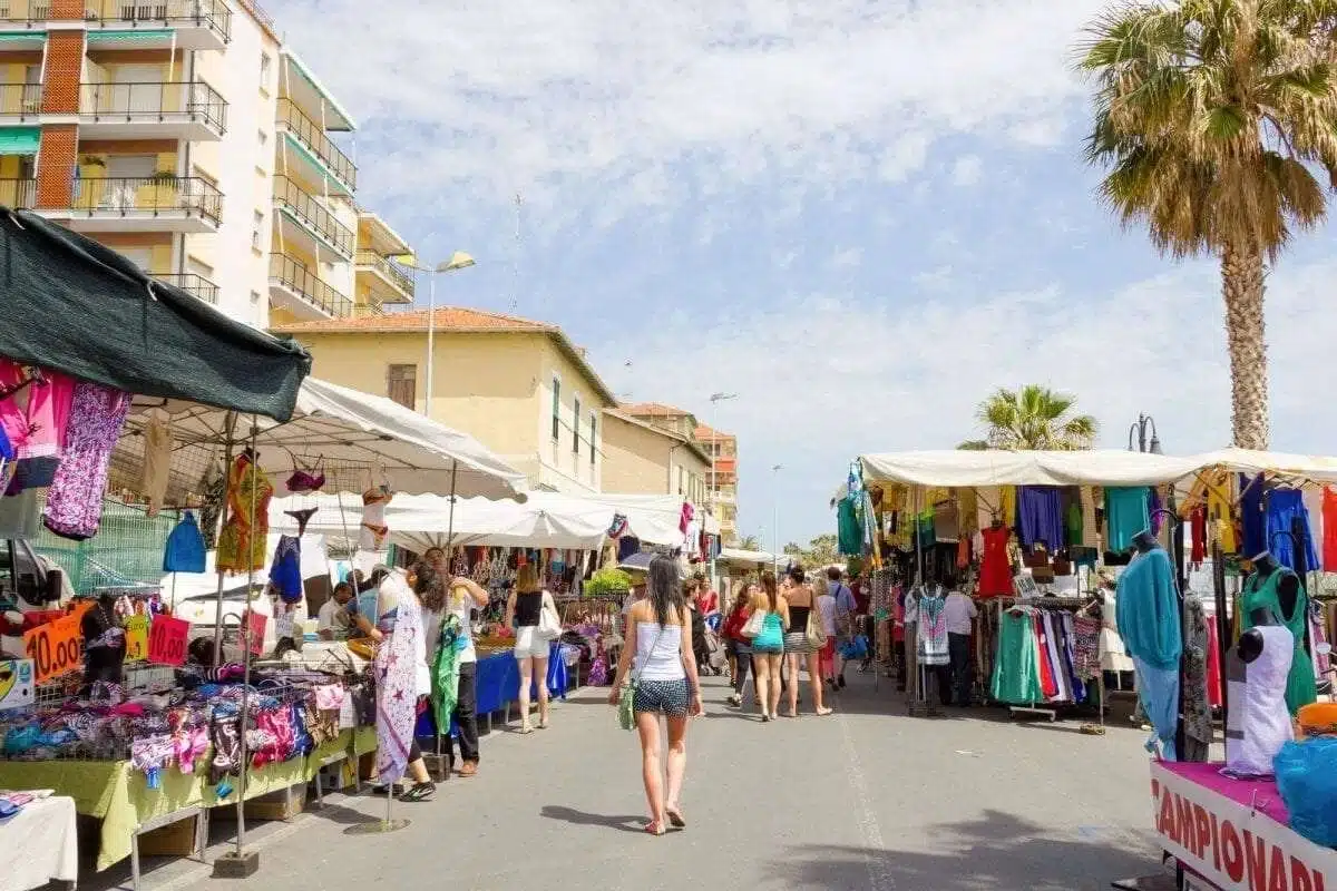 jour du marché de Vintimille