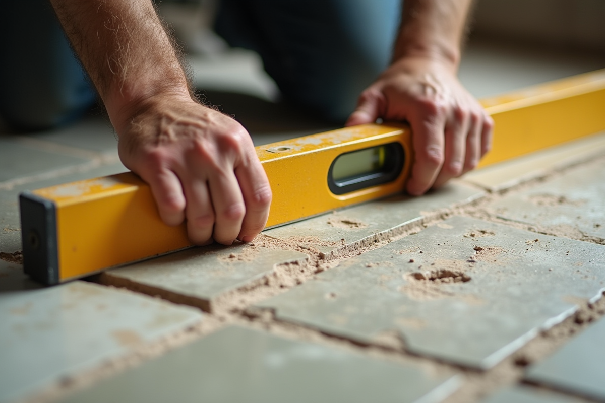 carrelage préparation